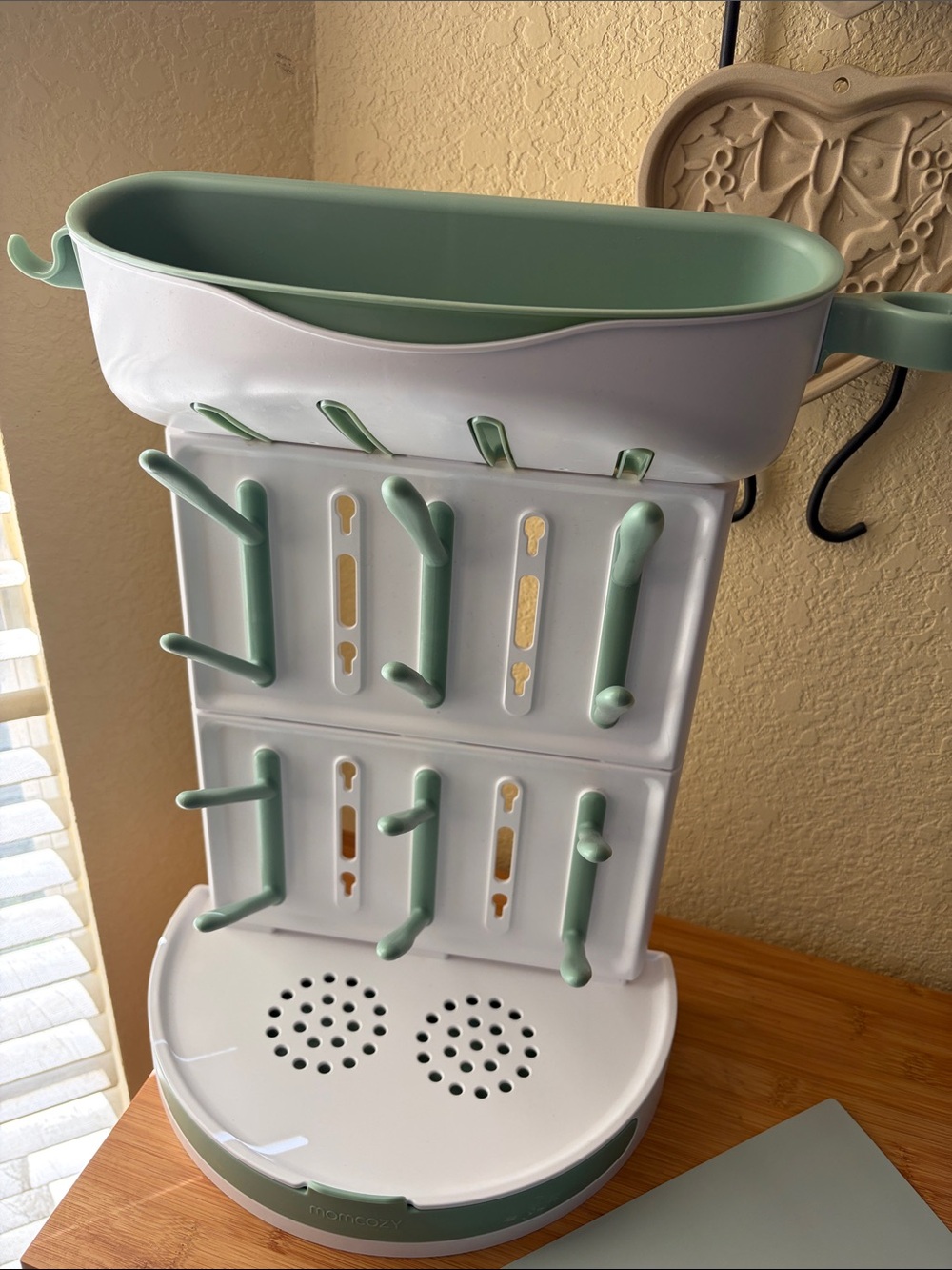 Momcozy DIY large bottle drying rack vertical organizer
